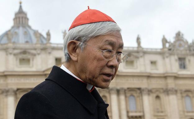 El cardenal Joseph Zen. 
