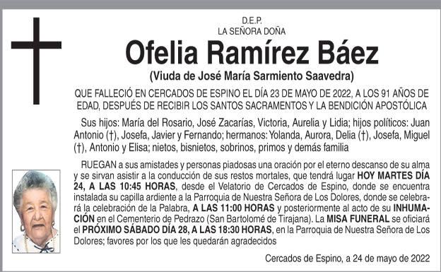 Ofelia Ramírez Báez