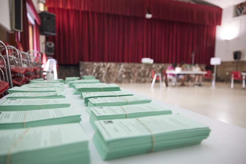 Las papeletas electorales para las elecciones del 19J. 