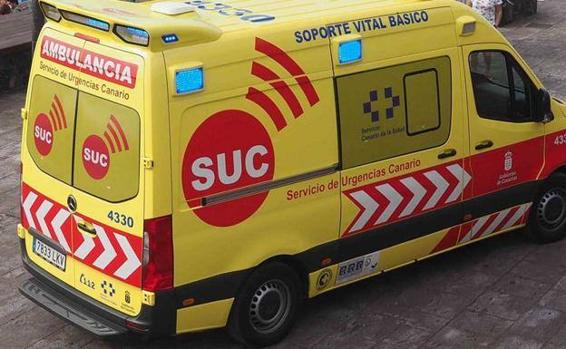 Dos motoristas heridos en dos accidentes de tráfico en Tenerife