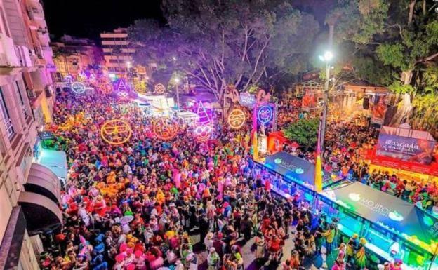 Imagen de archivo del Carnaval de Santa Cruz de Tenerife. /