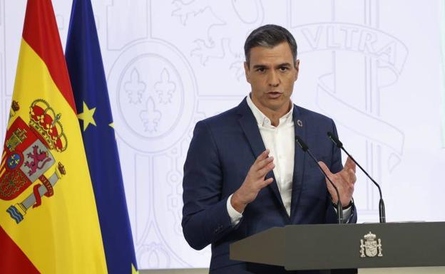 Sánchez advanced that in the Council of Ministers on Monday a package of urgent measures for efficiency and energy saving will be approved. 