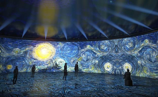 Recreación de la muestra 'El Mundo de Van Gogh', facilitada por los organizadores. / C7