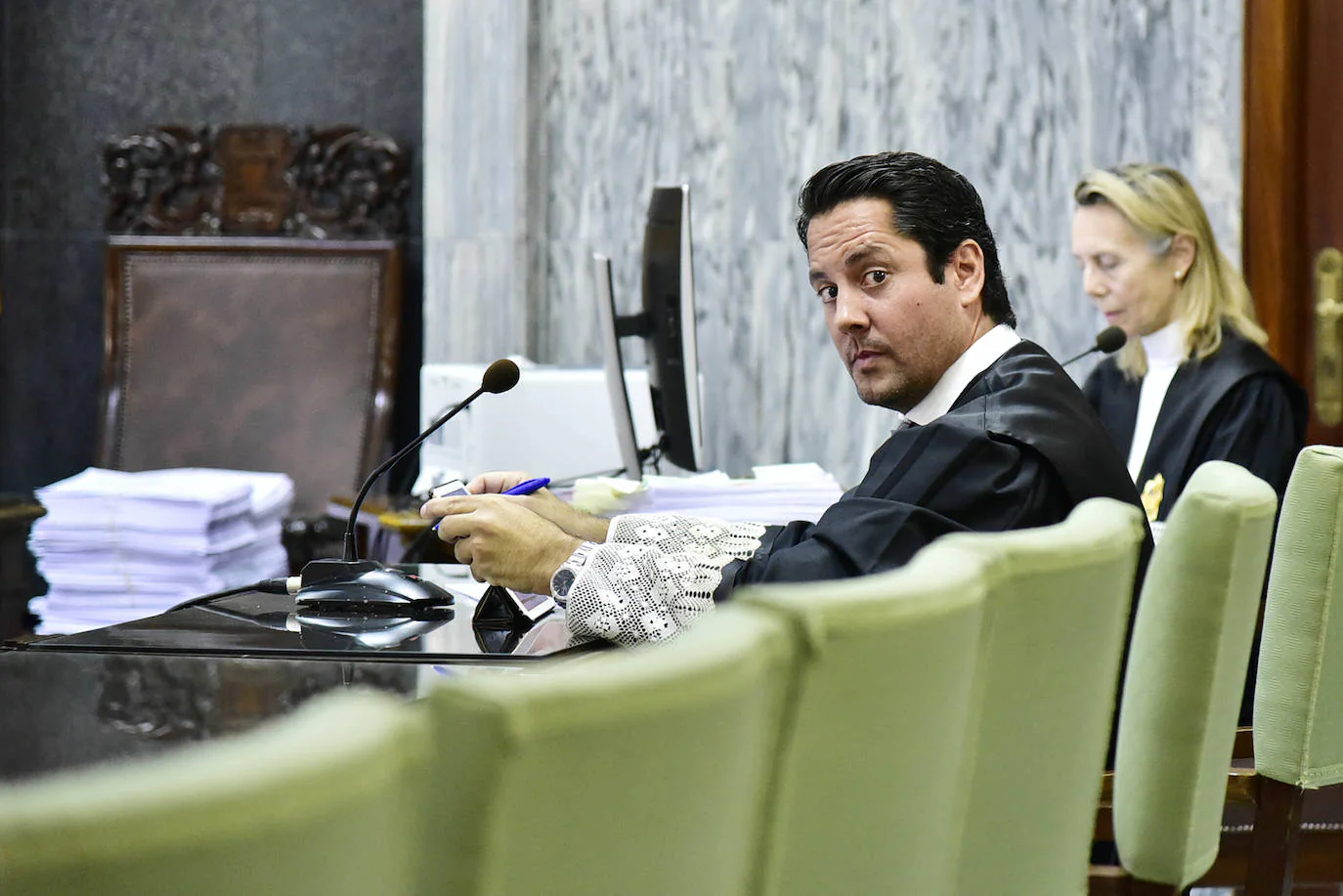 The Anti-Corruption Prosecutor of Las Palmas, Javier Ródenas, in a file image. 