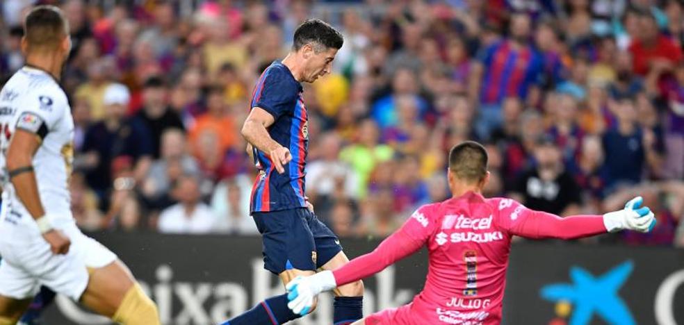 The Barça removes the claws in front of Pumas