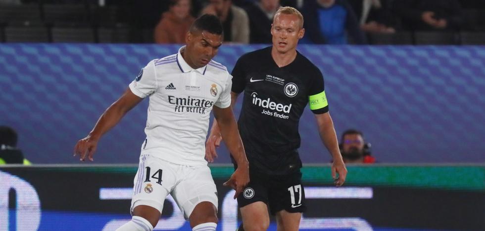 Casemiro alters the tranquility of Madrid