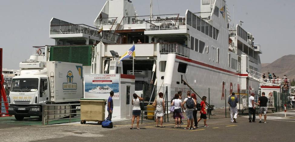 The Huelva-Canarias lines increase passengers by 75% until July