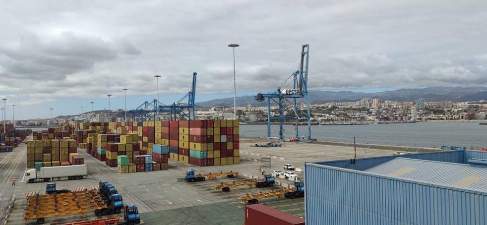 Opcsa demolishes one of its cranes in the port of La Luz and Las Palmas