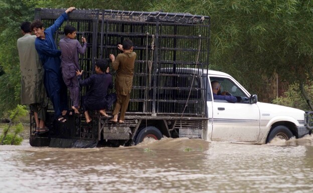 Inundaciones en Pakistán./EPA