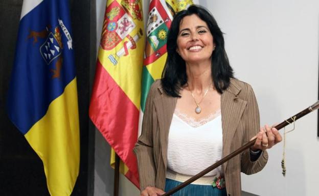 Evelia García, alcaldesa desde el 12 de julio. 