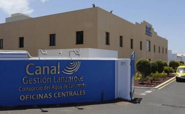 Instalaciones de Canal Gestión Lanzarote en Las Caletas. 