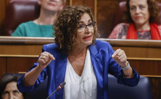 La ministra de Hacienda, María Jesús Montero./EFE
