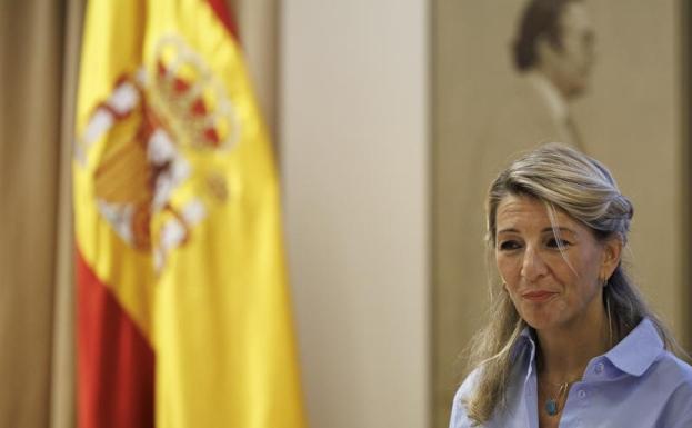 La vicepresidenta segunda del Gobierno y Ministra de Trabajo y Economía Social, Yolanda Díaz. /efe