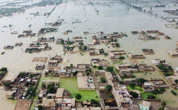 Inundaciones en Pakistán. /AFP