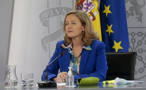 La vicepresidenta primera del Gobierno, Nadia Calviño./EFE