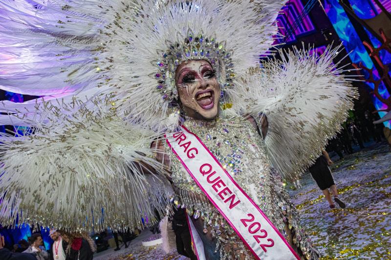 Drag Vulcano asumió el título de Drag Queen del Carnaval 2022. 